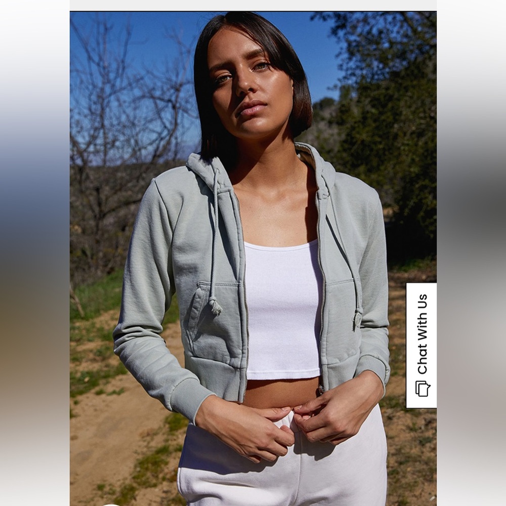 John Galt cropped sweatshirt